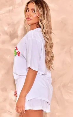 White Tequila Margarita Printed T Shirt