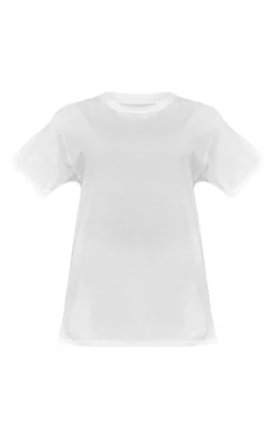 White Wine & Oyster Graphic Oversized T Shirt