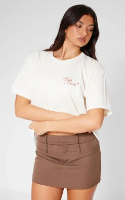White Wine Night Oversized T-shirt